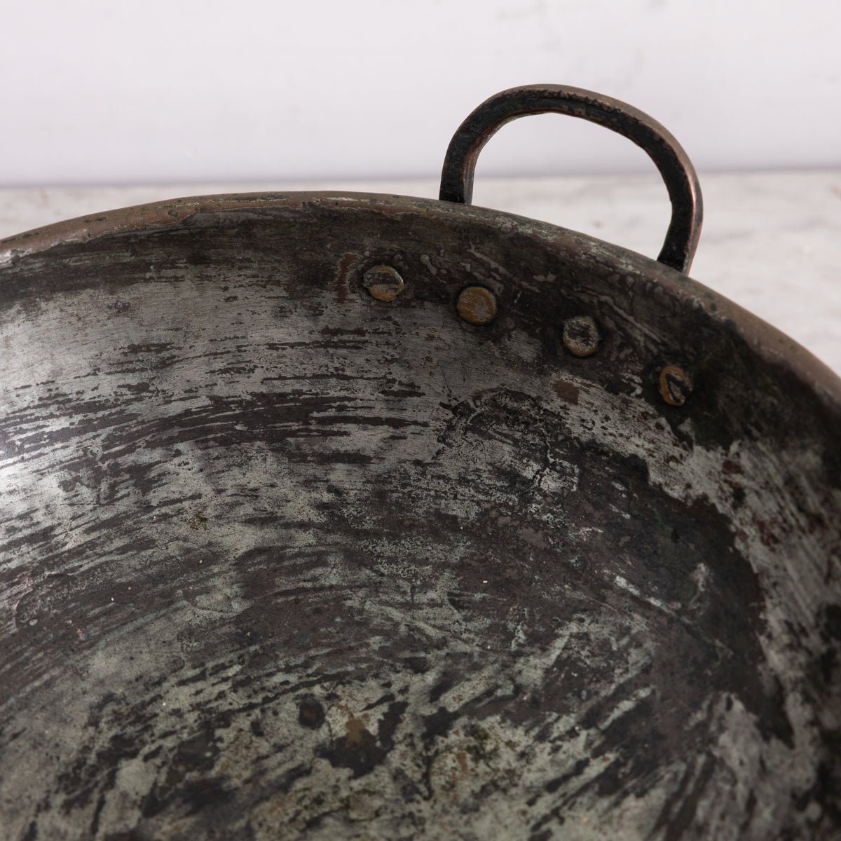 Antique Copper Jam Pot - elsie green - the french kitchen