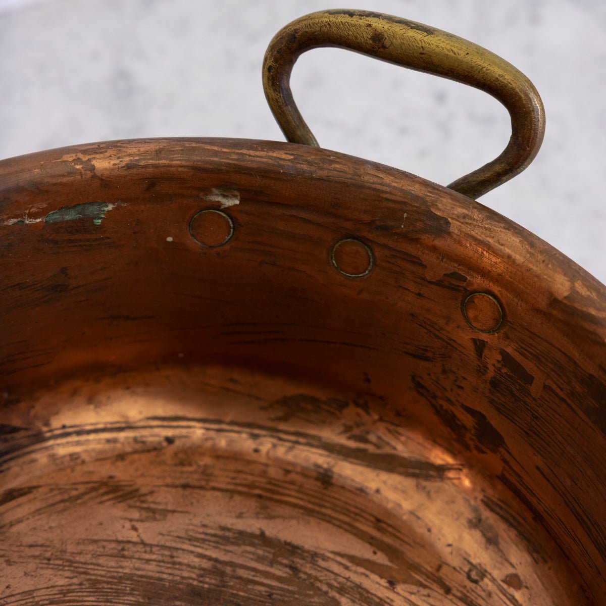Antique Copper Jam Pot - elsie green - the french kitchen