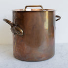 Antique Copper Stock Pot - elsie green - the french kitchen