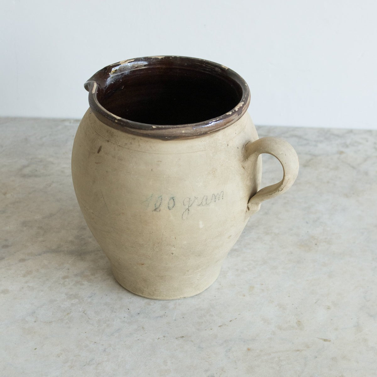 Antique Cream Pitcher - elsie green - the french kitchen