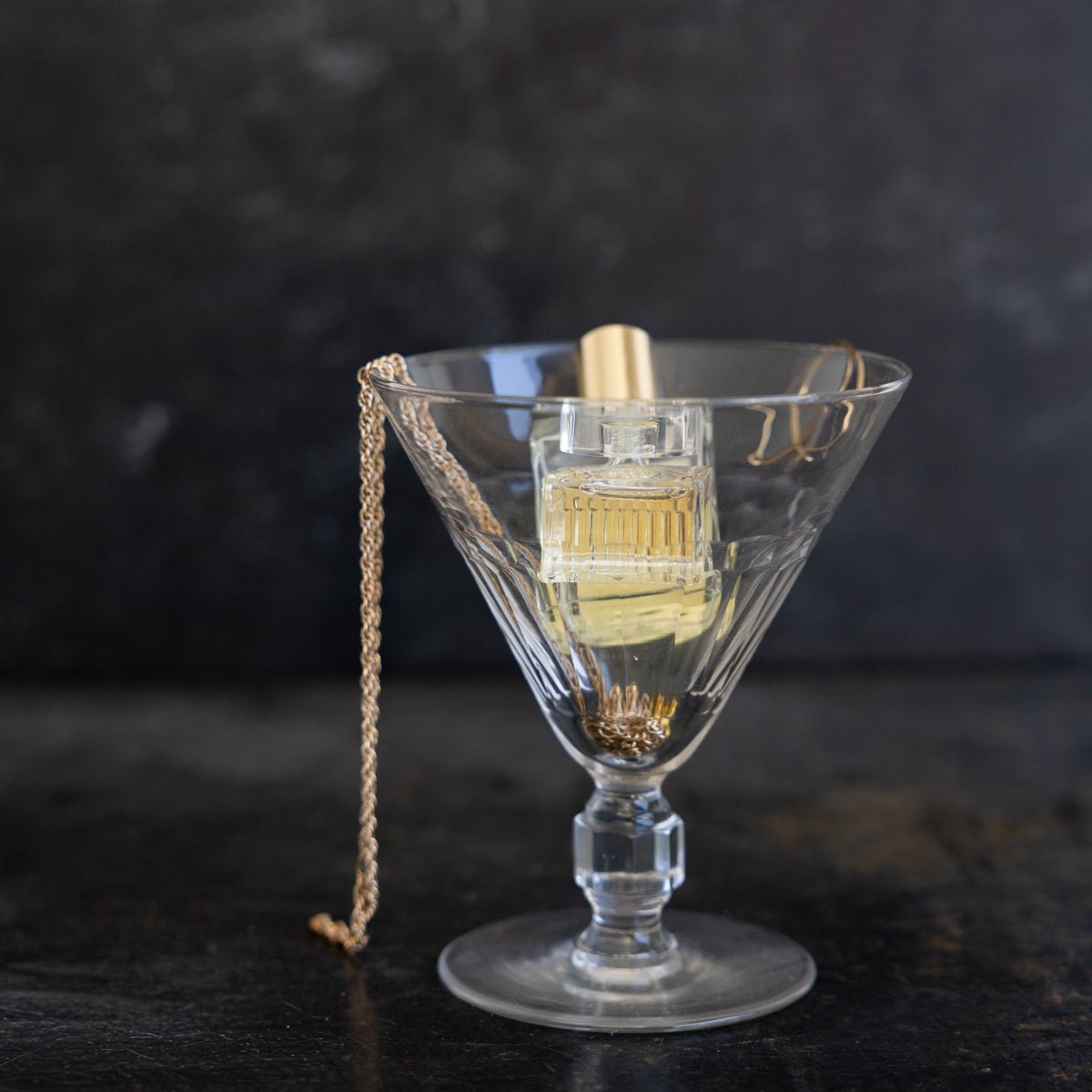 Antique Crystal Coupe - elsie green - the french kitchen