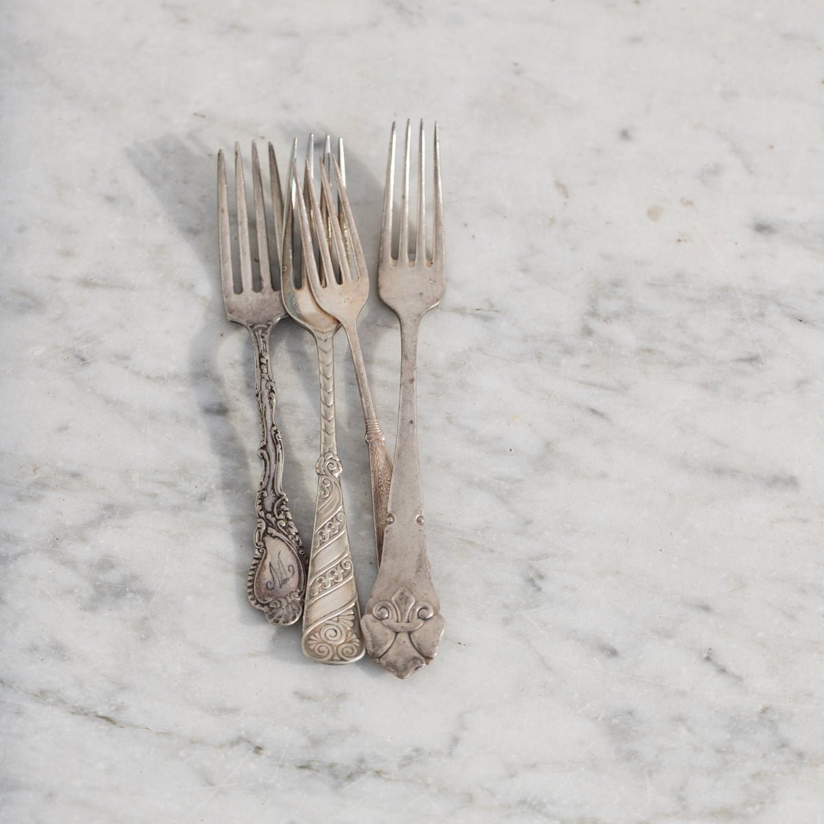Antique Dinner Fork Set of 4 | The Patrick Orbe Collection - elsie green - the french kitchen