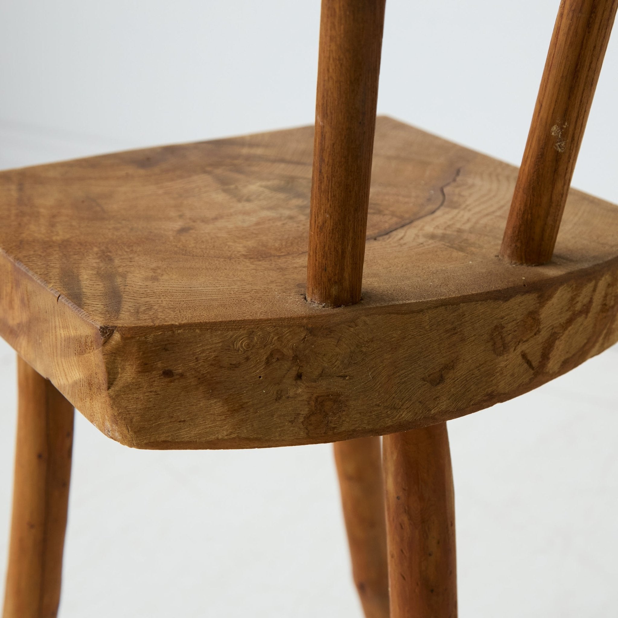 Antique Elm Accent Chair - elsie green - furniture
