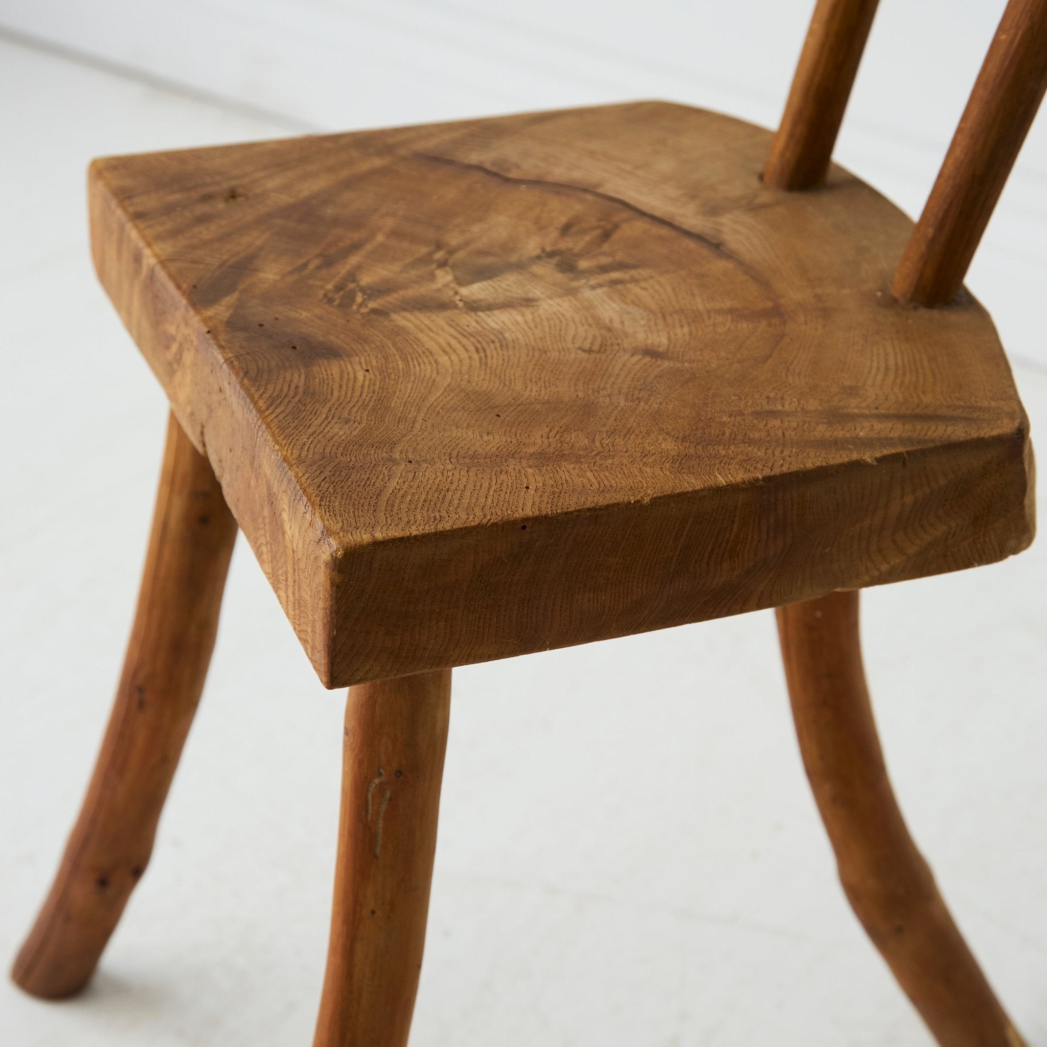 Antique Elm Accent Chair - elsie green - furniture