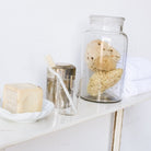 Antique Enamel Bank Counter - elsie green - furniture