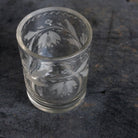 Antique Engraved Glass Tumbler - elsie green - The French Kitchen