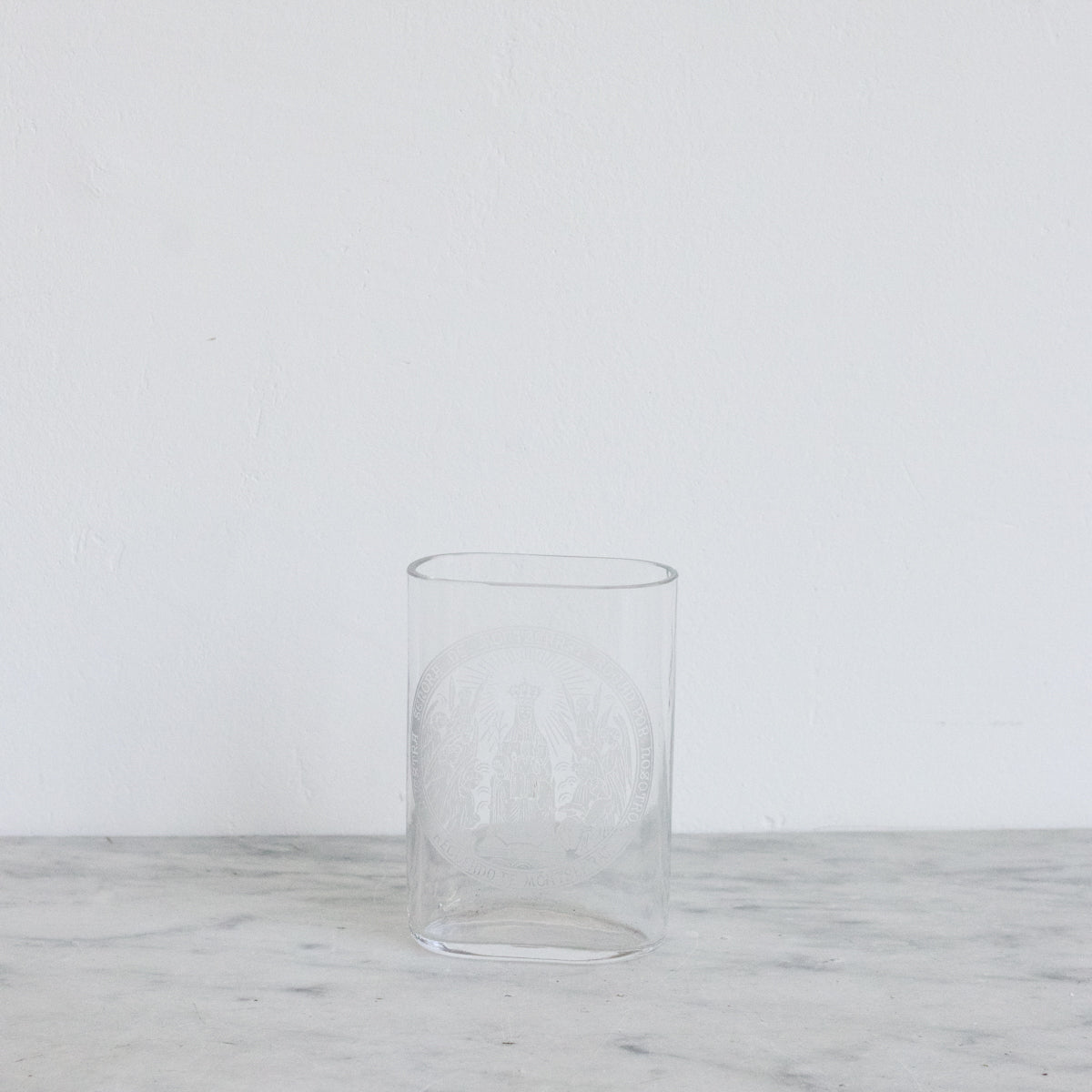 Antique Etched Vichy Glass - elsie green - the french kitchen