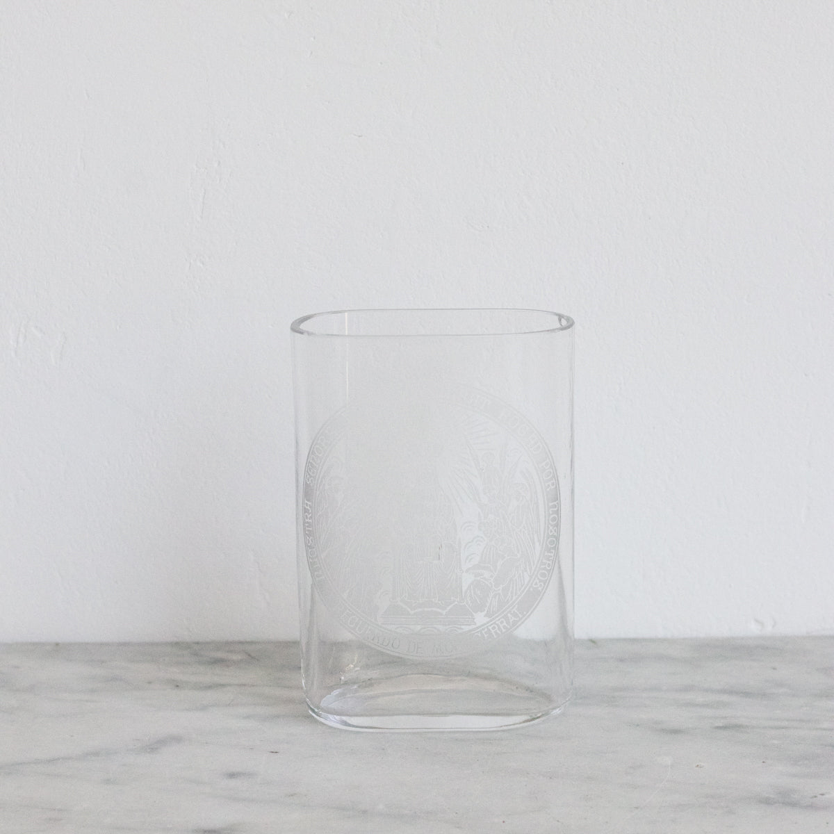 Antique Etched Vichy Glass - elsie green - the french kitchen