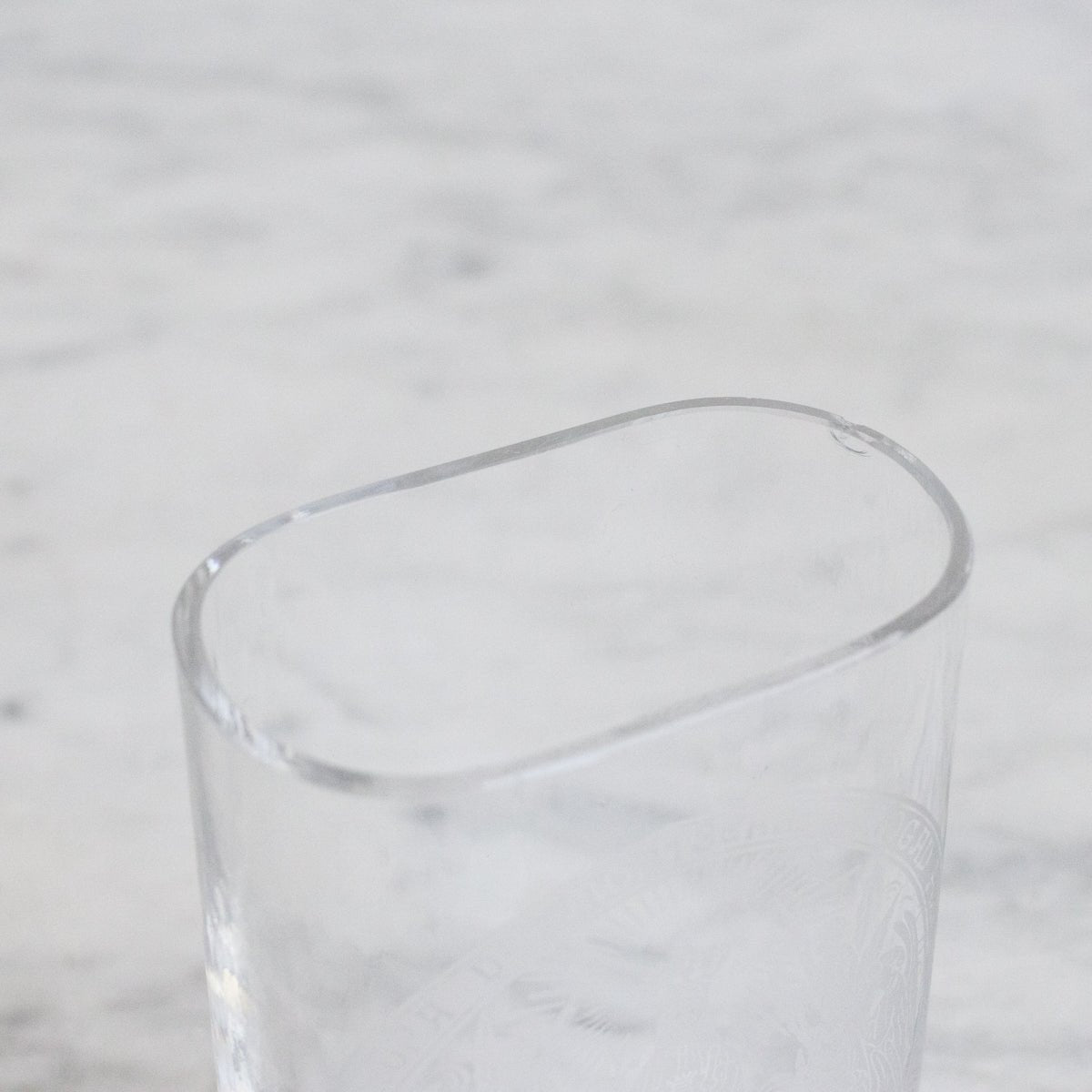 Antique Etched Vichy Glass - elsie green - the french kitchen