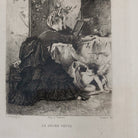Antique Etching | La Jeune Veuve - elsie green - Art