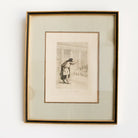 Antique Etching | Le Paysan Du Danube - elsie green - Art