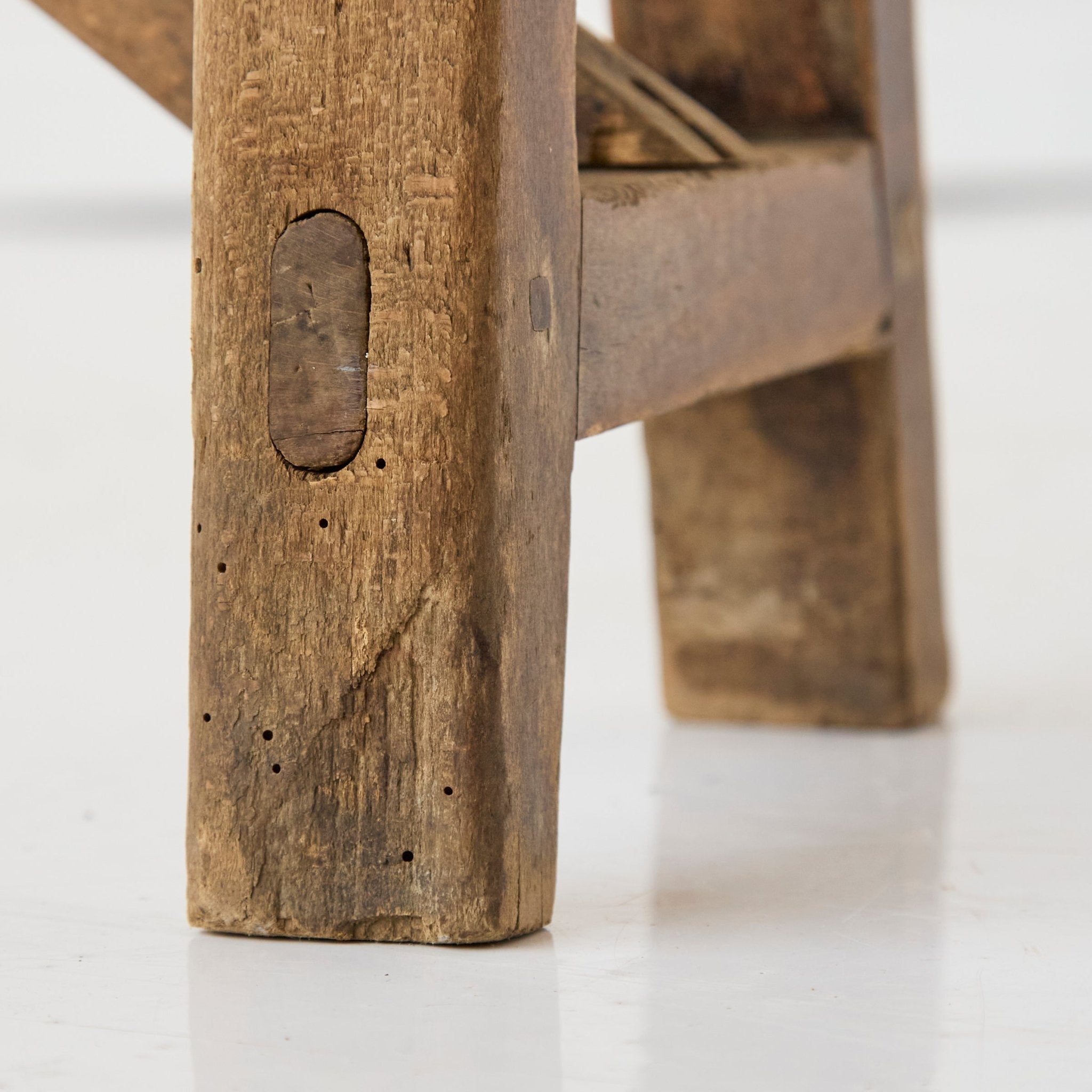 Antique Farm Bench - elsie green - furniture