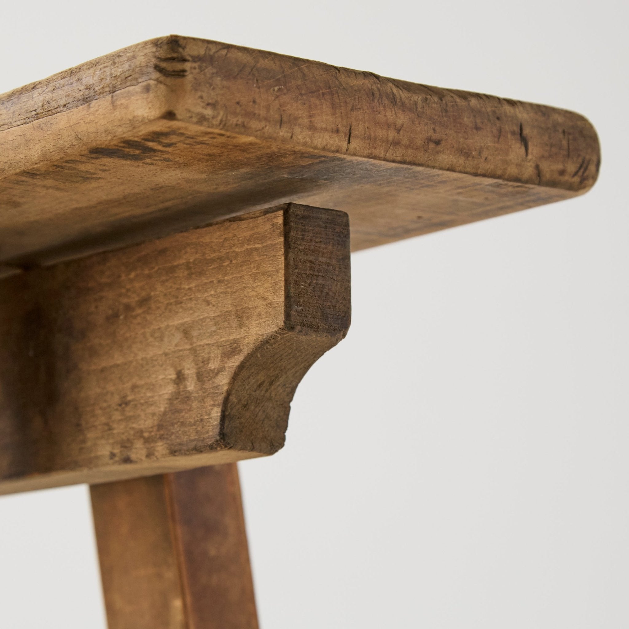 Antique Farm Bench - elsie green - furniture