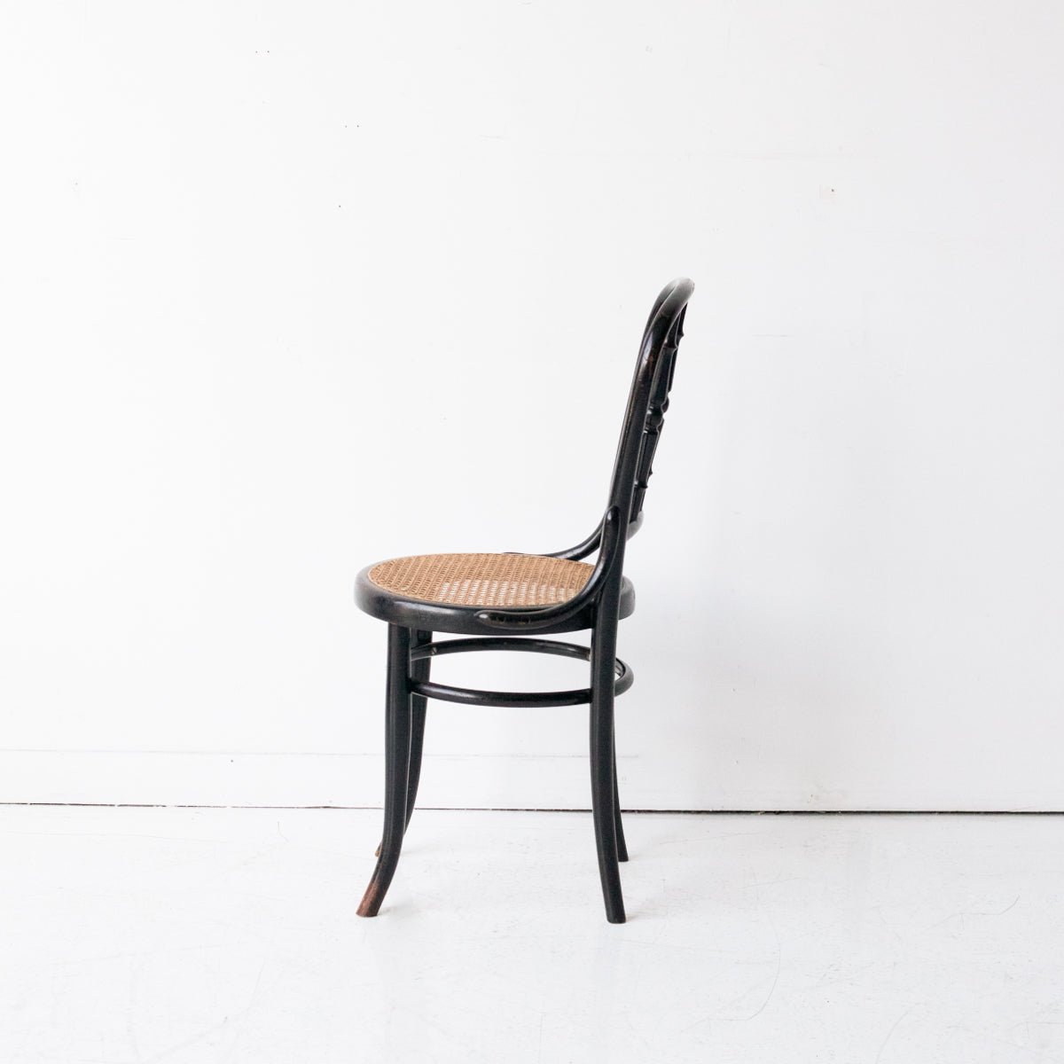 Antique Fischel Birdseye Cane Dining Chair - elsie green - Furniture