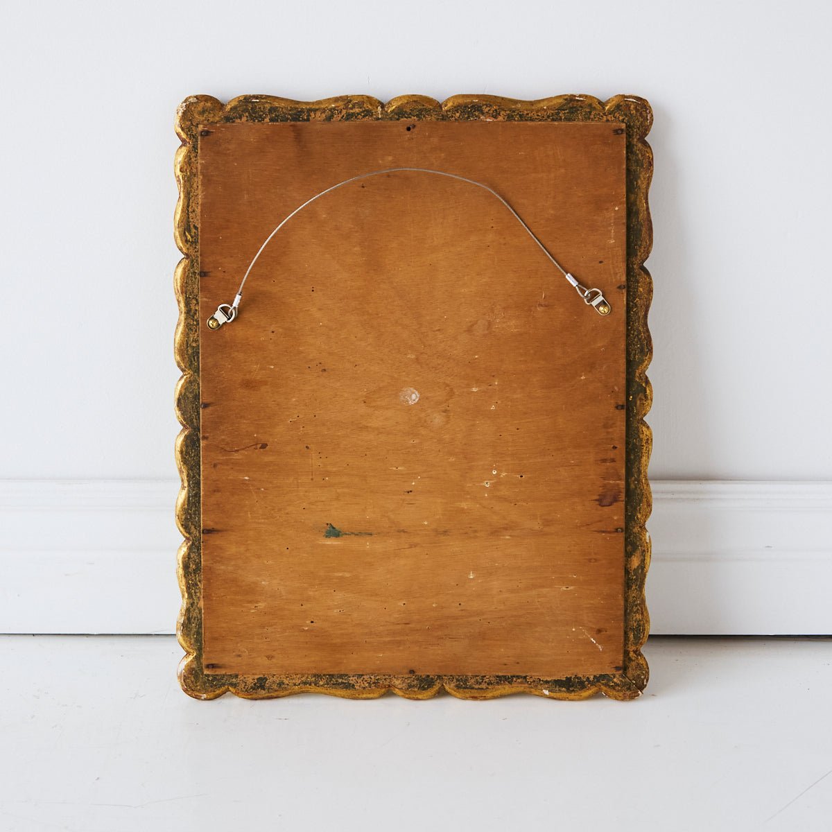 Antique Gilded Mirror | 14.5 x 18.5 - elsie green - decor