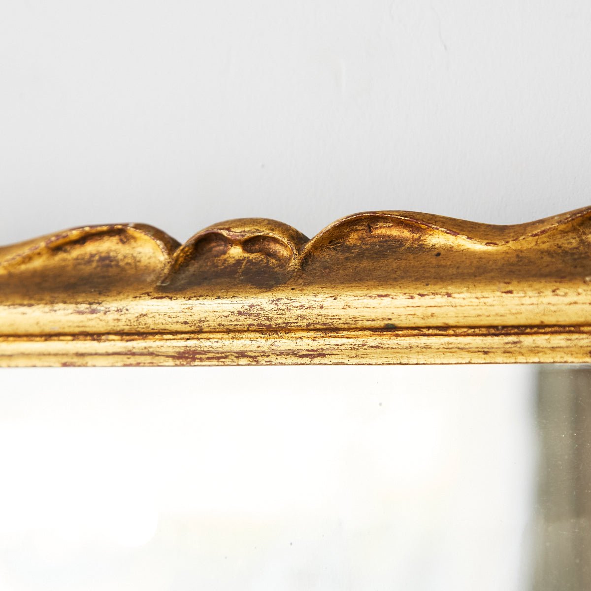 Antique Gilded Mirror | 14.5 x 18.5 - elsie green - decor