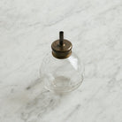 Antique Glass Bub Oiler | Embossed Paris - elsie green - decor