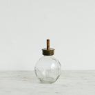 Antique Glass Bub Oiler | Embossed Paris - elsie green - decor