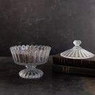 Antique Glass Candy Jar - elsie green - decor
