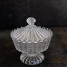 Antique Glass Candy Jar - elsie green - decor