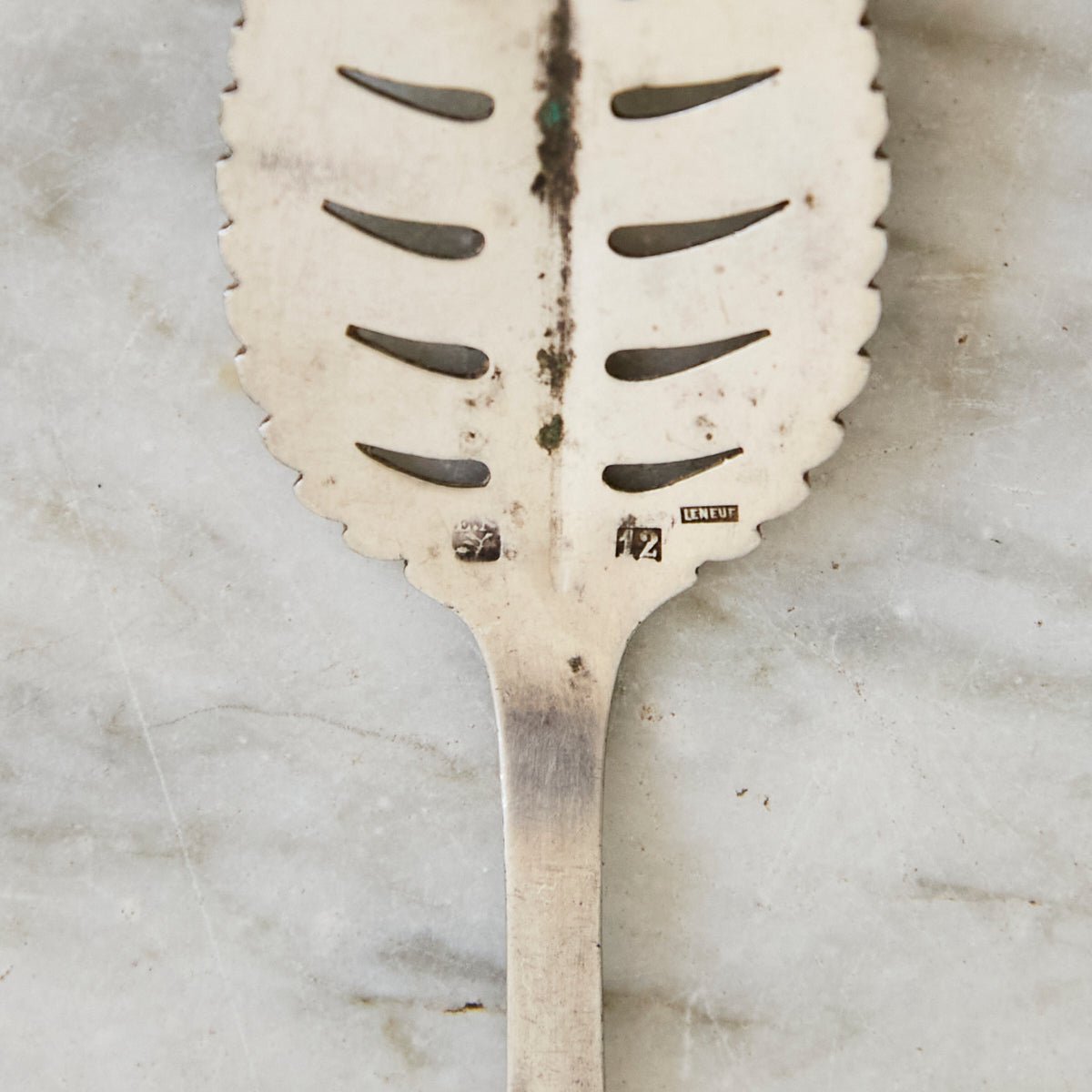 Antique Grande Buffet de Chalon sur Soane Absinthe Spoon | The Patrick Orbe Collection - elsie green - the french kitchen