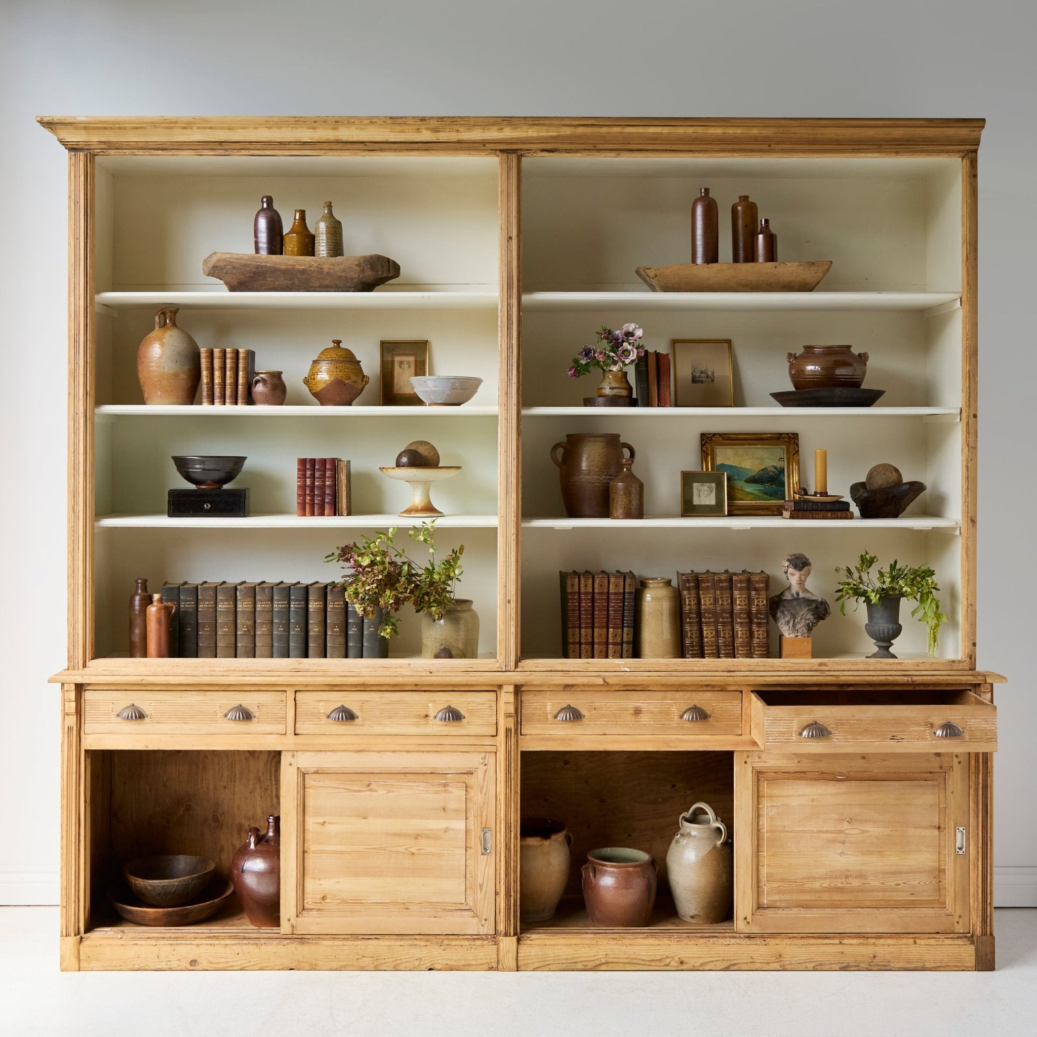 Antique Grocer's Cabinet - elsie green - furniture