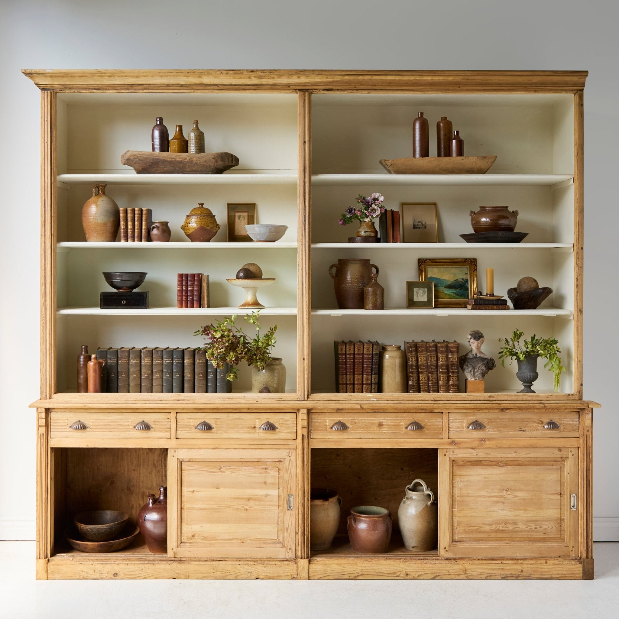 Antique Grocer's Cabinet - elsie green - furniture