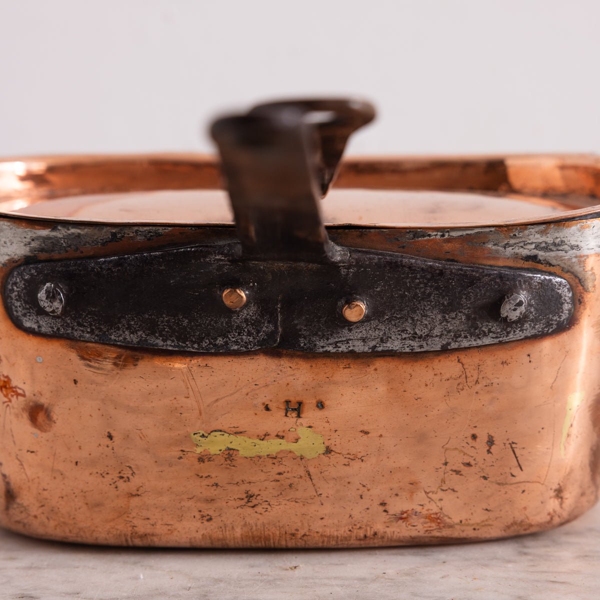 Antique Hand Made Copper Pot - elsie green - the french kitchen