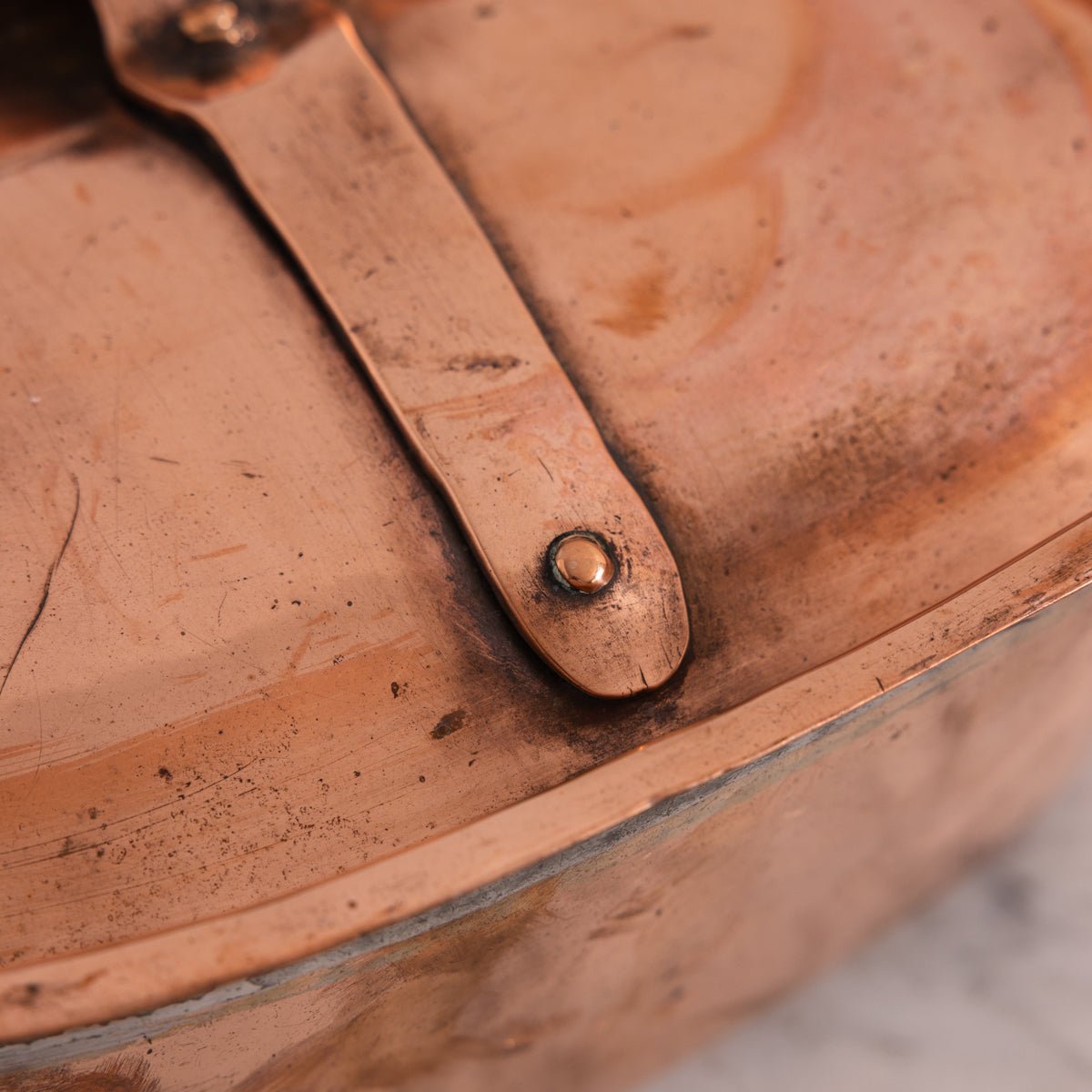 Antique Hand Made Copper Pot - elsie green - the french kitchen