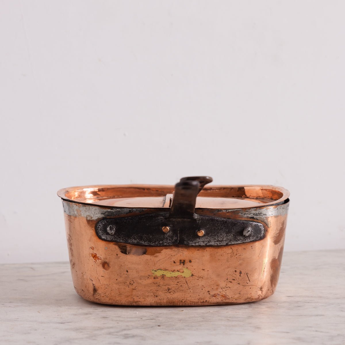 Antique Hand Made Copper Pot - elsie green - the french kitchen