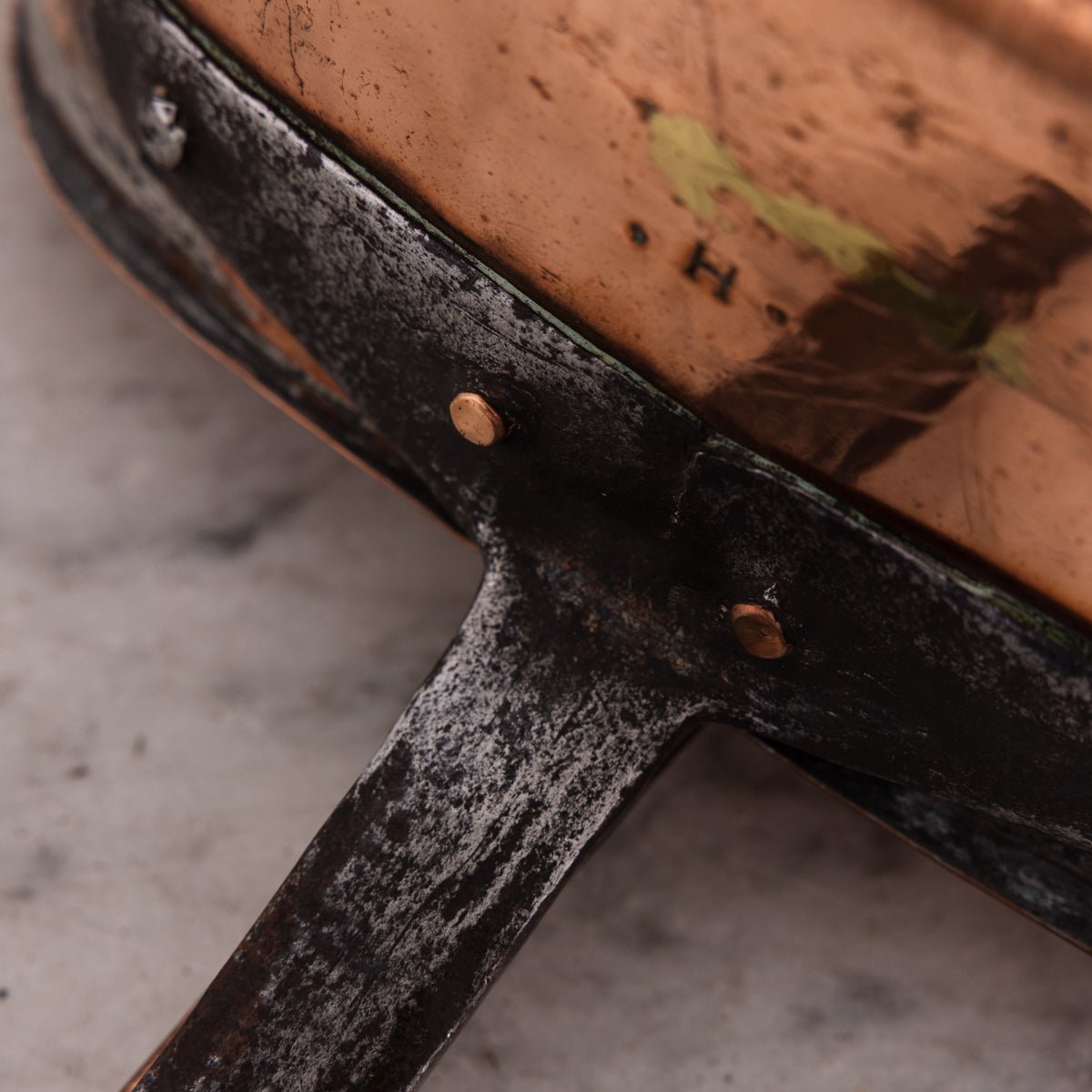 Antique Hand Made Copper Pot - elsie green - the french kitchen