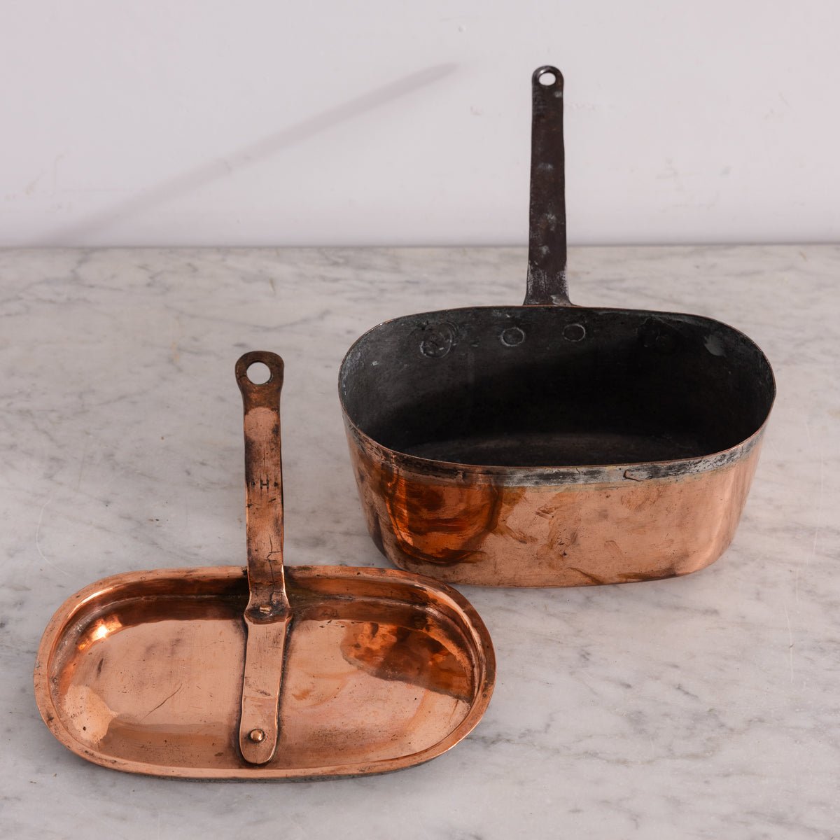 Antique Hand Made Copper Pot - elsie green - the french kitchen