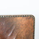 Antique Leather Club Chair - elsie green - furniture