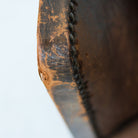 Antique Leather Club Chair - elsie green - furniture