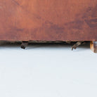 Antique Leather Club Chair - elsie green - furniture