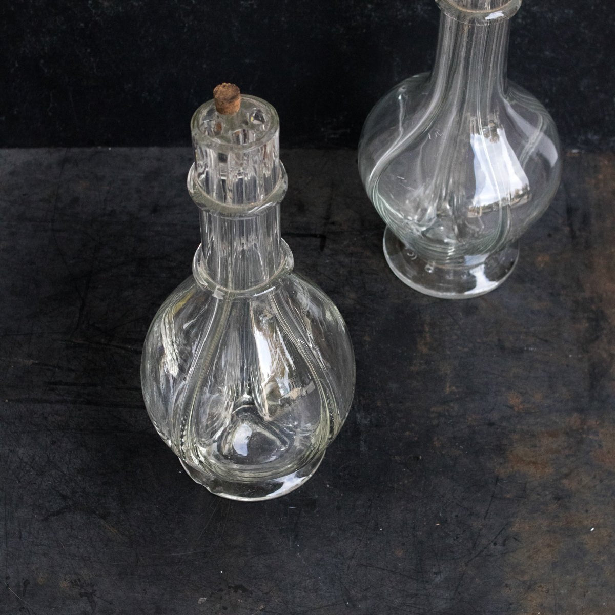Antique Liquor Bottle - elsie green - The French Kitchen