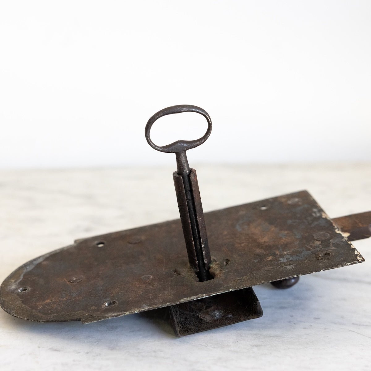 Antique Lock and Key - elsie green - decor