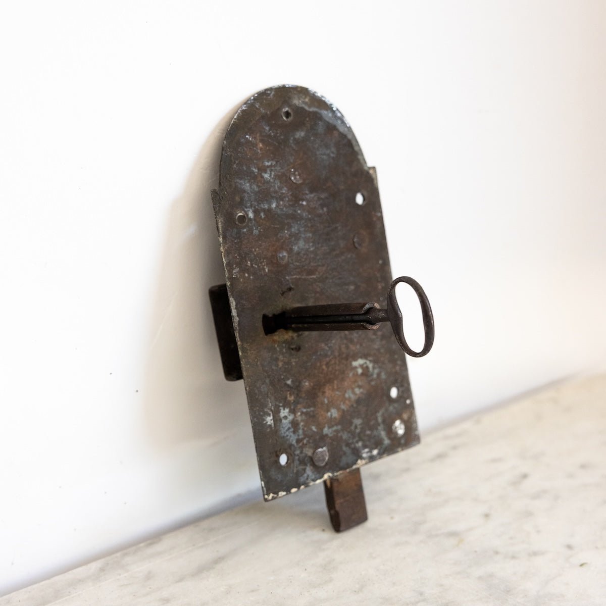 Antique Lock and Key - elsie green - decor
