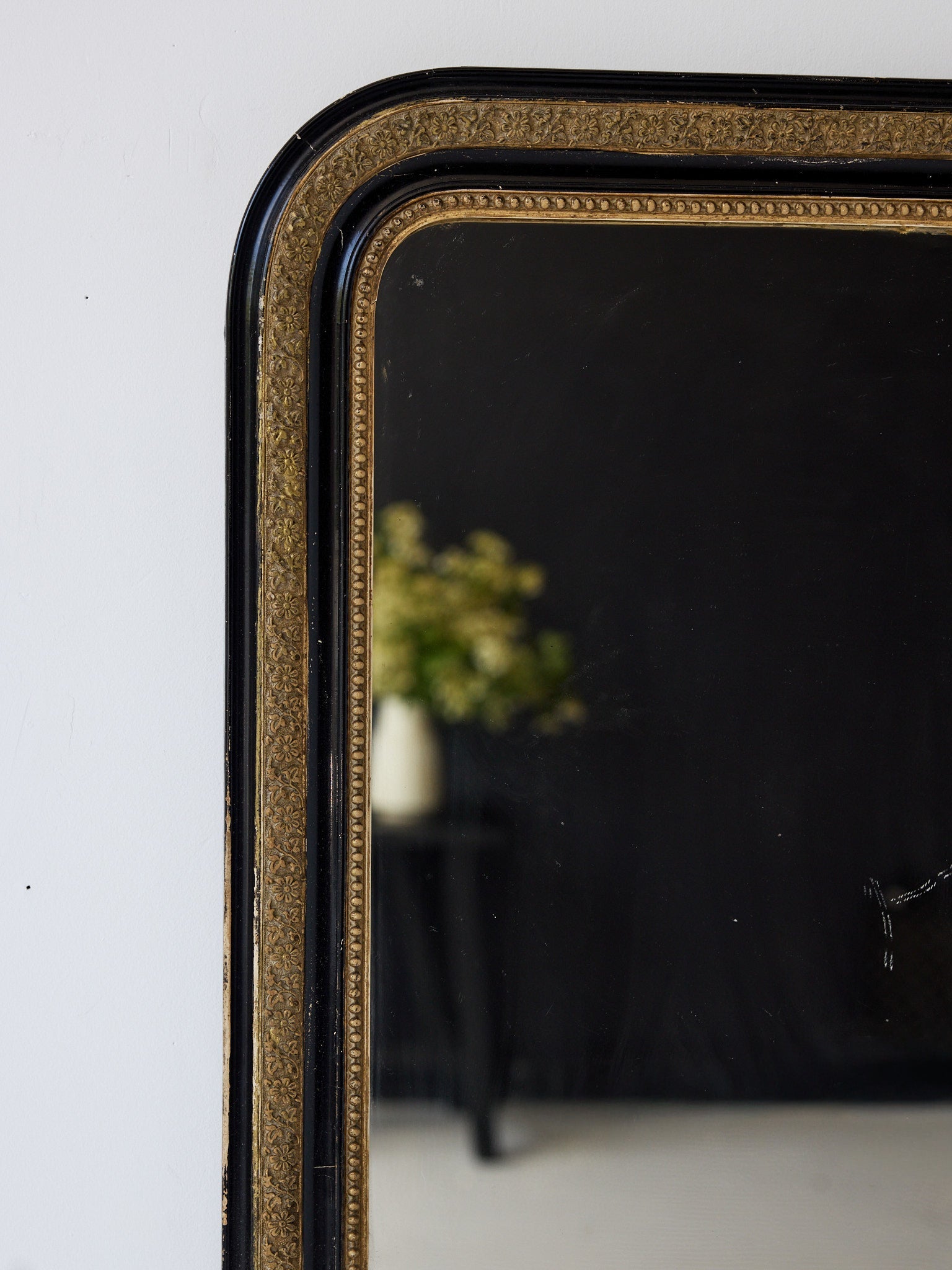 Antique Louis Philippe Mirror | 20.25 x 26.x25 - elsie green - decor