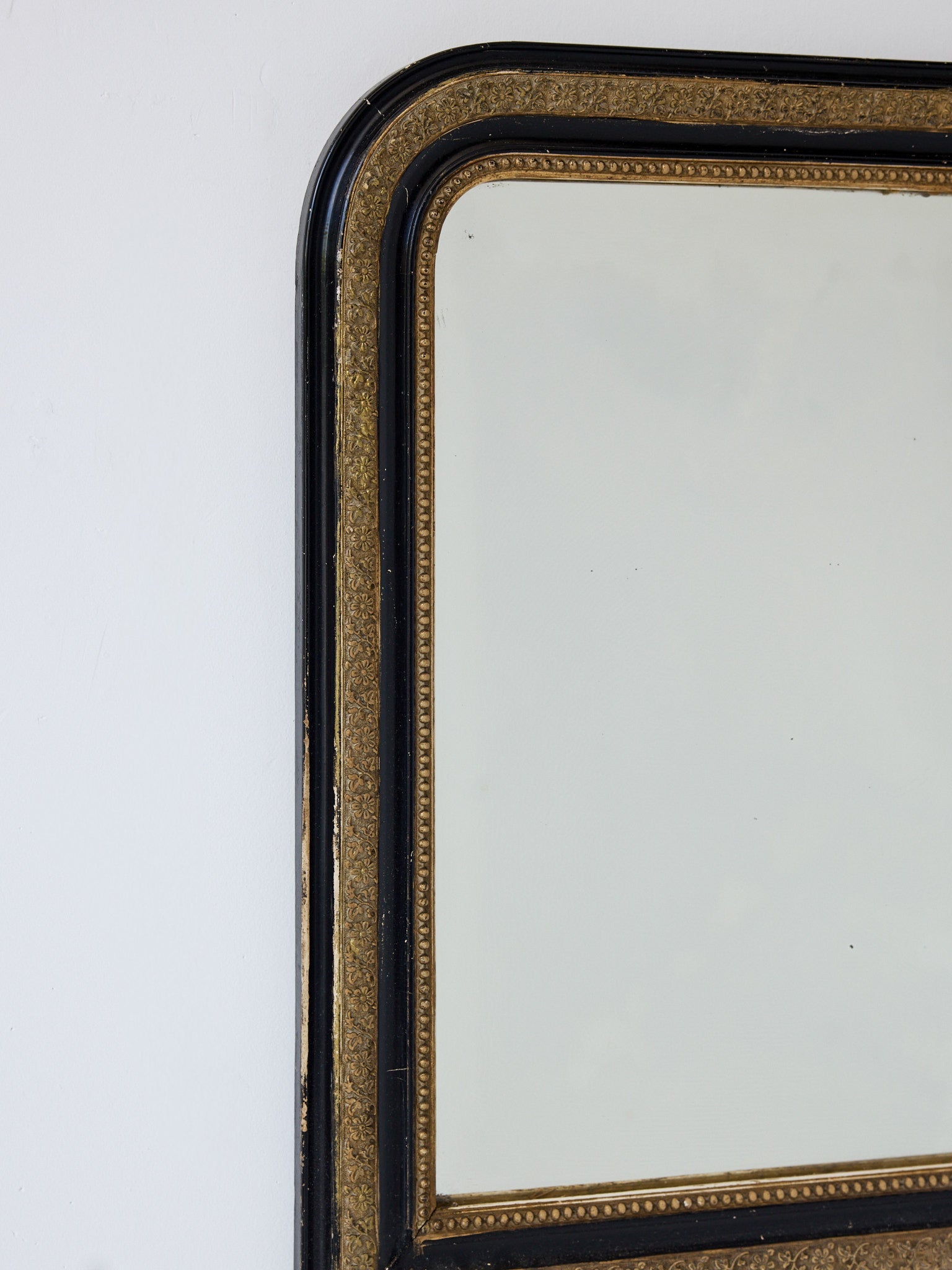 Antique Louis Philippe Mirror | 20.25 x 26.x25 - elsie green - decor