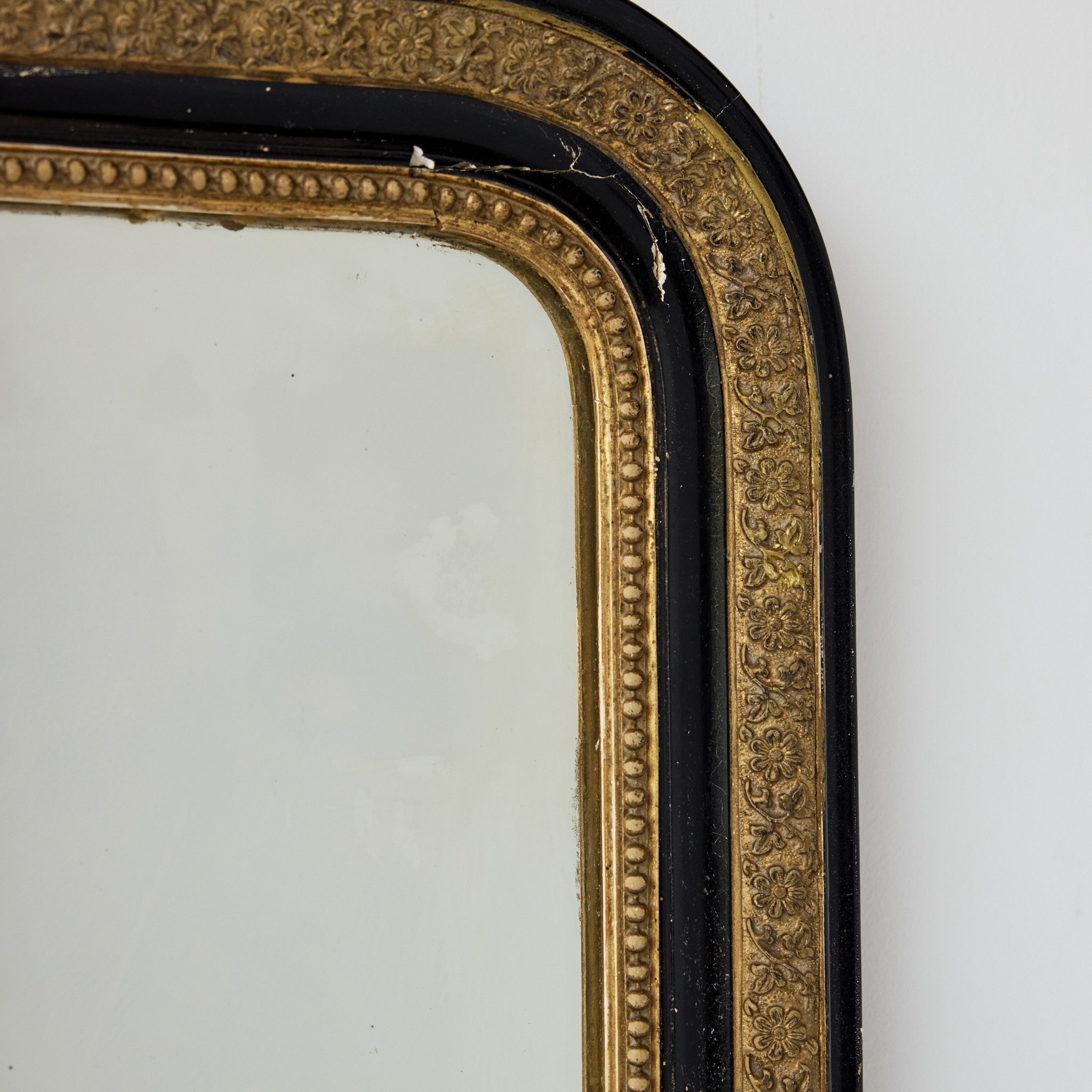 Antique Louis Philippe Mirror | 20.25 x 26.x25 - elsie green - decor