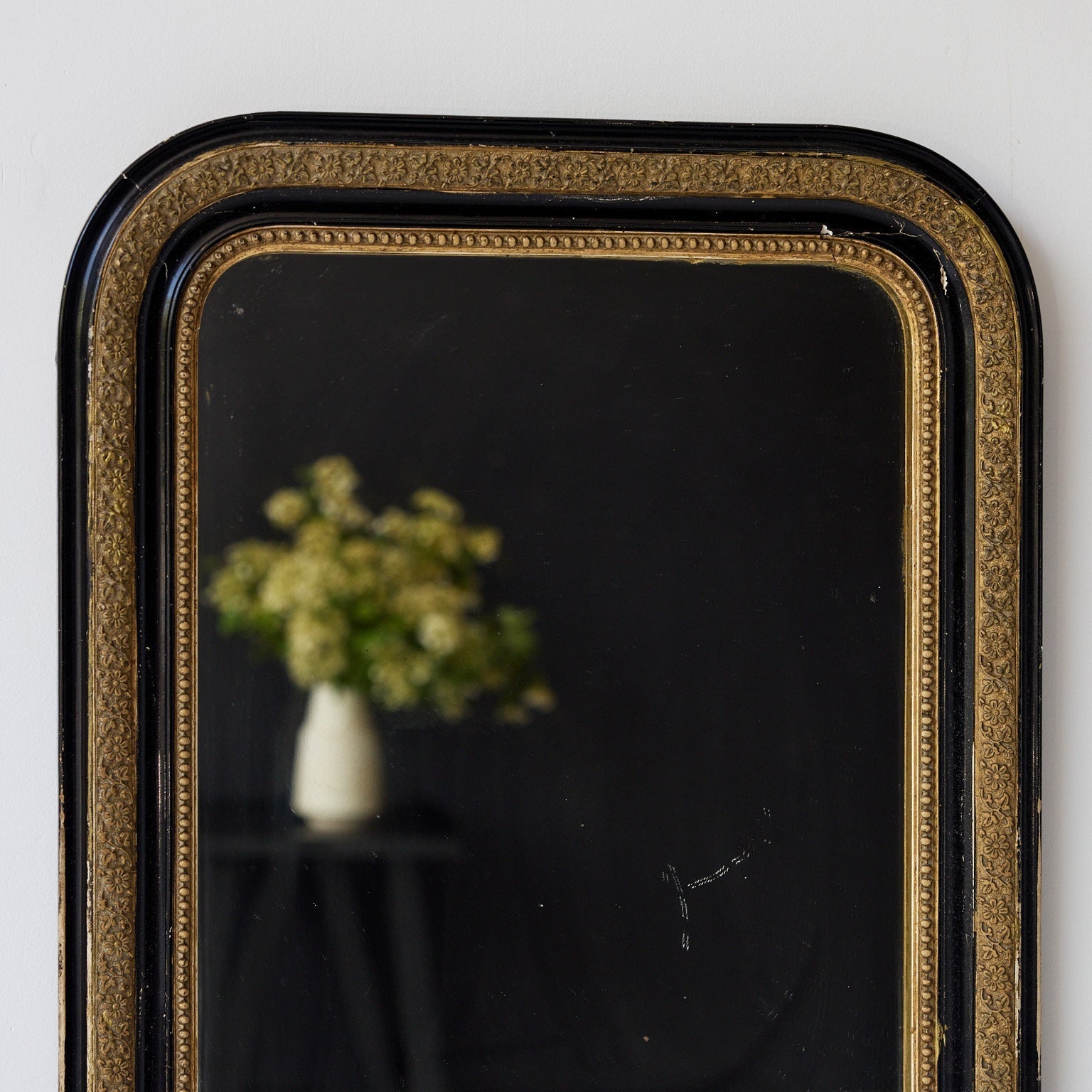 Antique Louis Philippe Mirror | 20.25 x 26.x25 - elsie green - decor