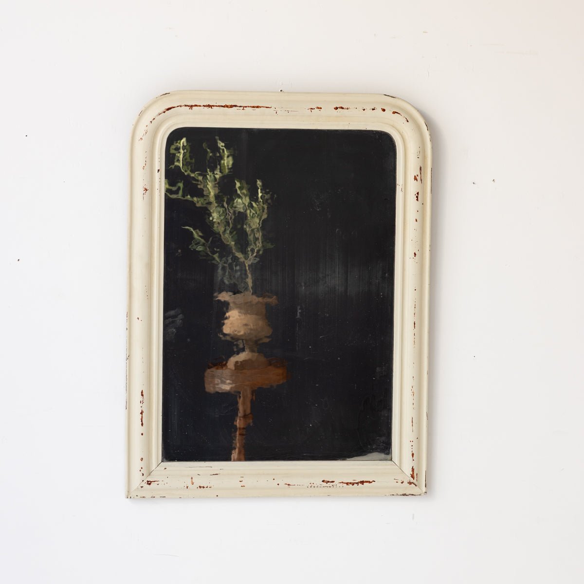 Antique Louis Philippe Mirror | 38.5 x 28.5 - elsie green - decor