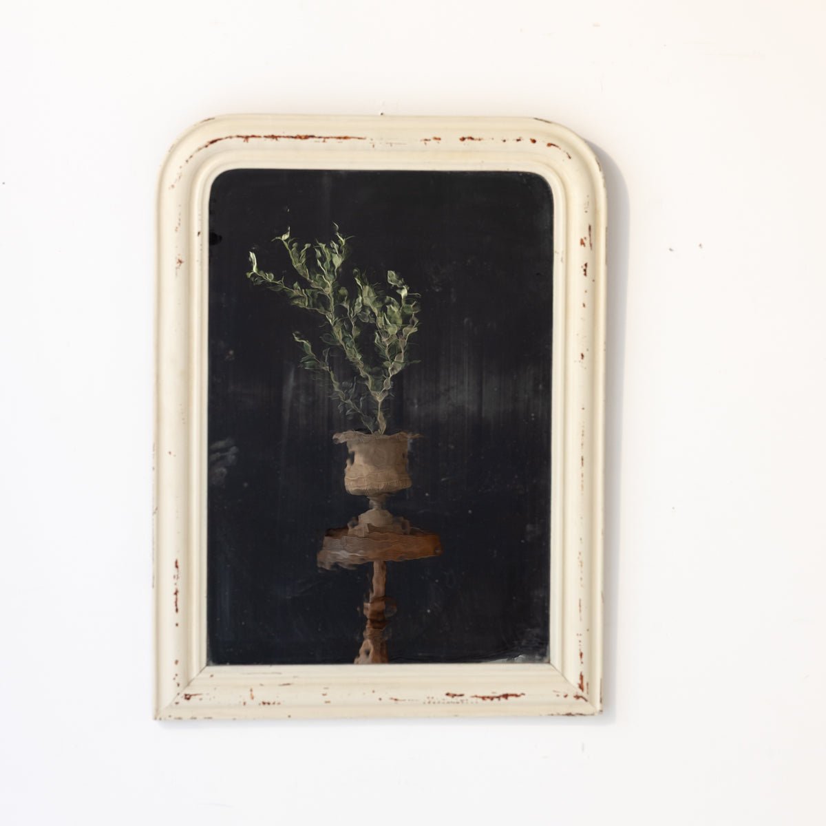 Antique Louis Philippe Mirror | 38.5 x 28.5 - elsie green - decor