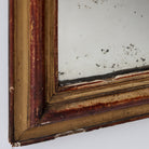 Antique Louis Philippe Mirror with Red Clay Bole | 23.5 x 30.25 - elsie green - decor