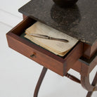 Antique Marble Bedside Table - elsie green - Furniture
