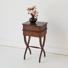Antique Marble Bedside Table - elsie green - Furniture