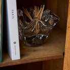 Antique Marble Bedside Table with Book-matched Door - elsie green - furniture