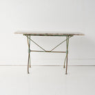 Antique Marble Bistro Table - elsie green - furniture