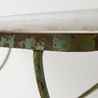 Antique Marble Bistro Table - elsie green - furniture